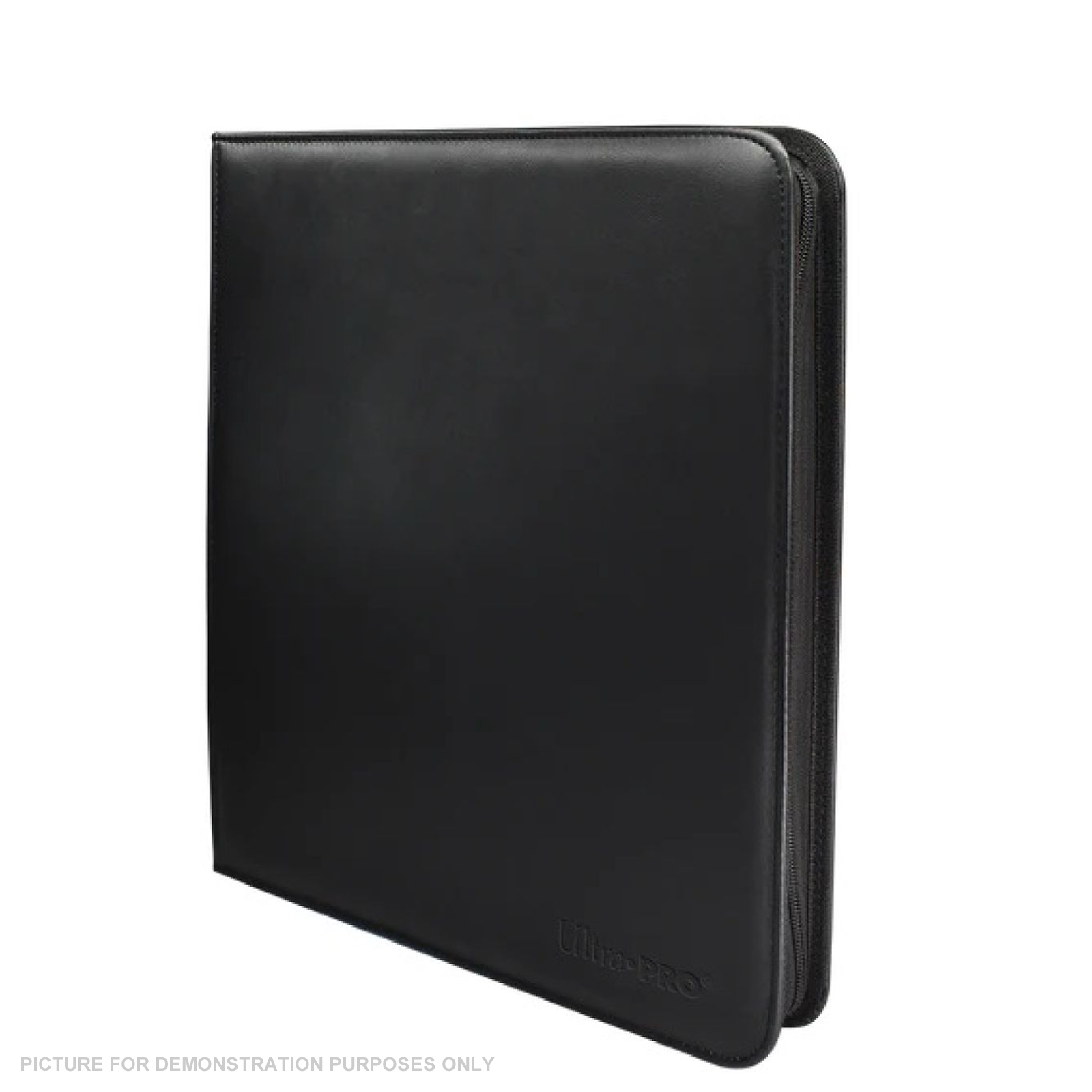 Ultra Pro Vivid 12 Pocket Zippered PRO Binder - BLACK